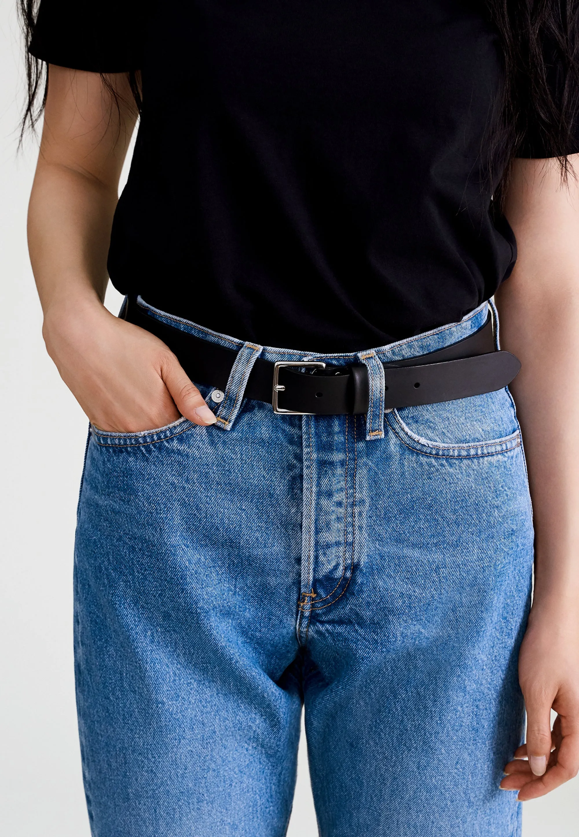 La ceinture classique - Noir