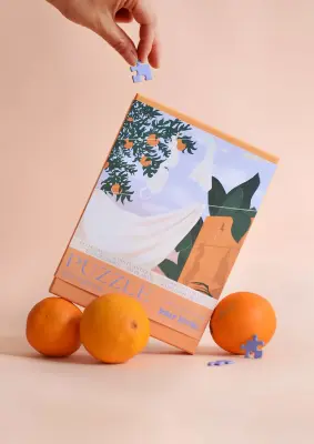 Puzzle 500 pièces La petite danse du linge – Jour Férié — photo 3