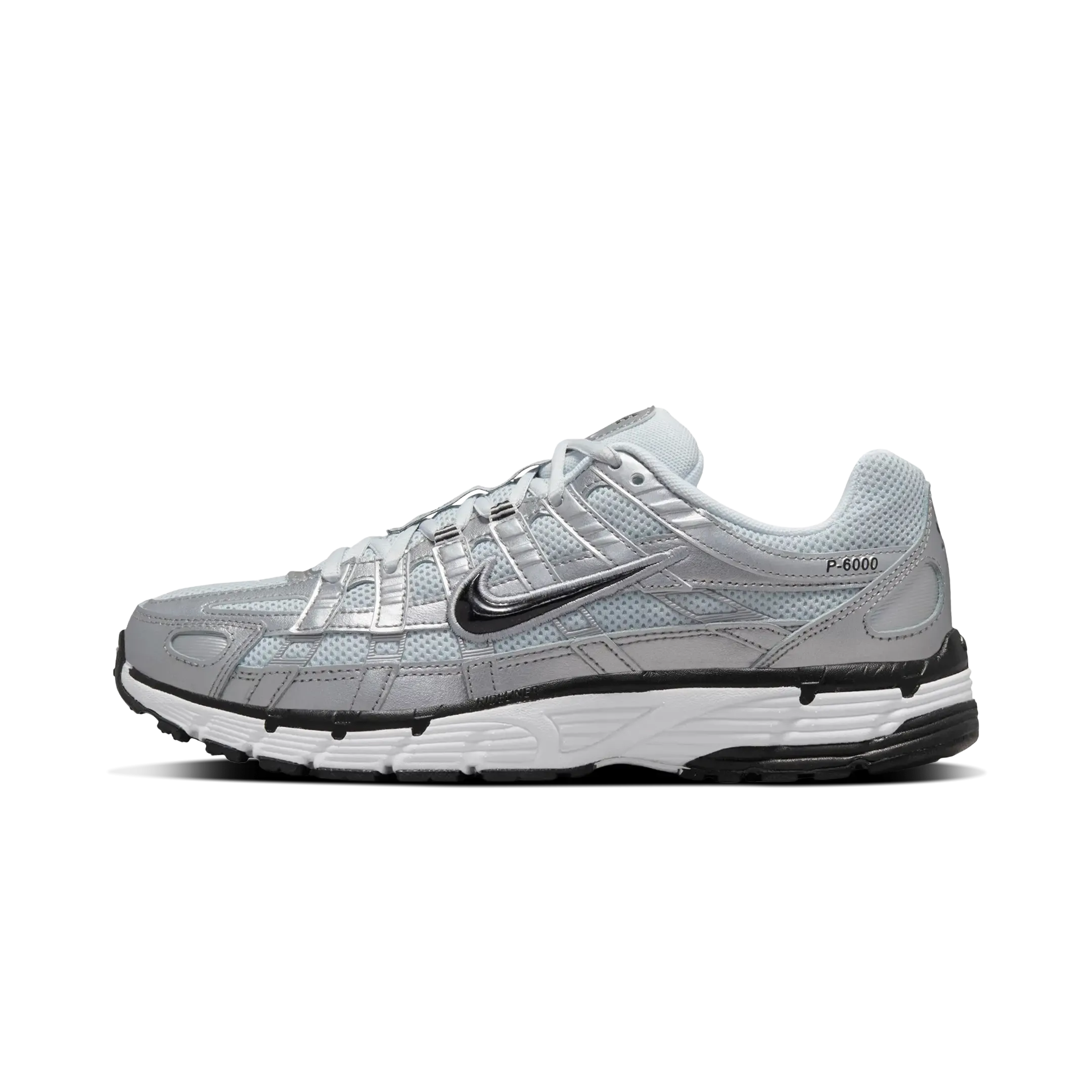 Nike P-6000 Metallic Silver Pure Platinum