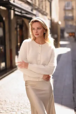 Lucille Cashmere Cardigan — photo 1