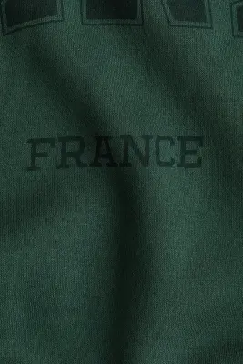 Sweat avec motif imprimé - Vert/Paris — photo 5