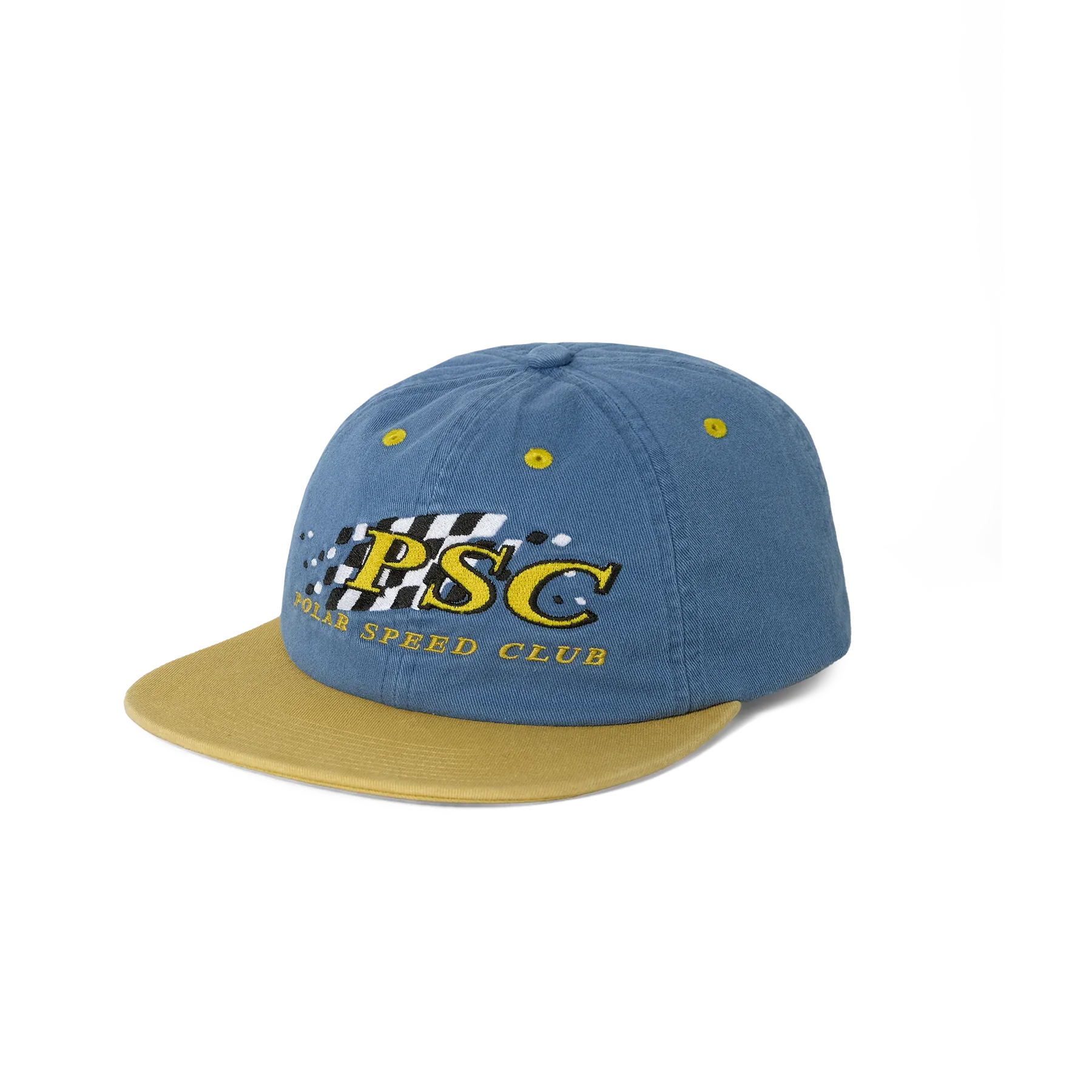 Casquette Polar Michael cap Polar speed club – Blue Yellow