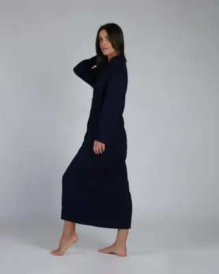 Robe longue Cocker deep purple – Karma Koma — photo 2