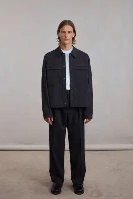 Airport Jacket - Twill Noir — photo 2
