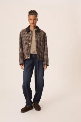 Manteau Ytria Carreau Automne — photo 3