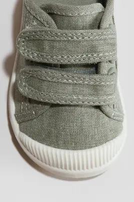 Sneakers barefoot en toile - Vert kaki — photo 2