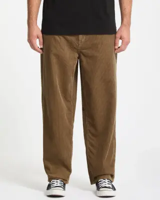 Pantalon Volcom Billow Tapered Cord – Ermine — photo 2