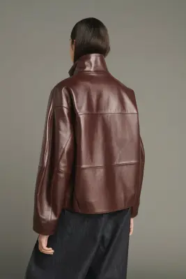 VESTE GAMMA BORDEAUX — photo 4