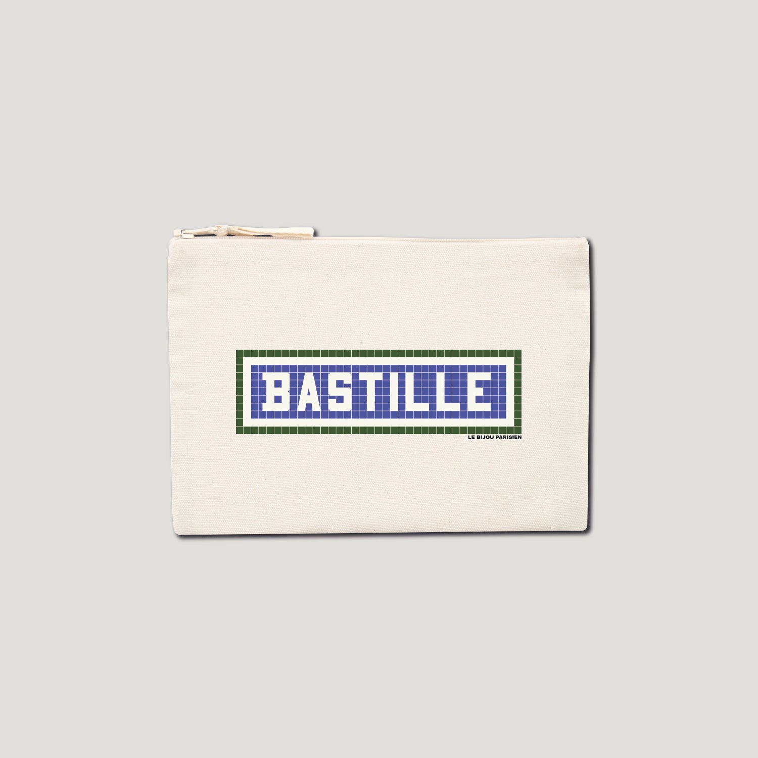 POCHETTE IMPRIMÉE - BASTILLE - ÉCRU