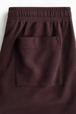 MAMA Short en molleton - Marron foncé — photo 4