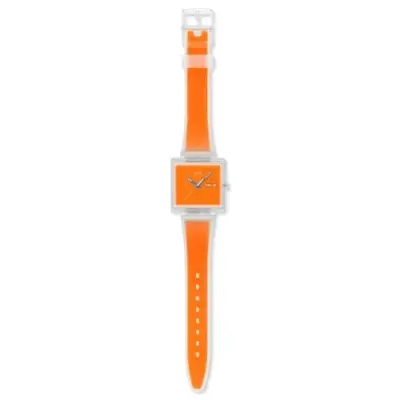 Montre Swatch SO38K704 - WHAT IF...SEE THRU ORANGE? — photo 2