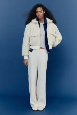 Veste duveteuse - Beige clair — photo 4