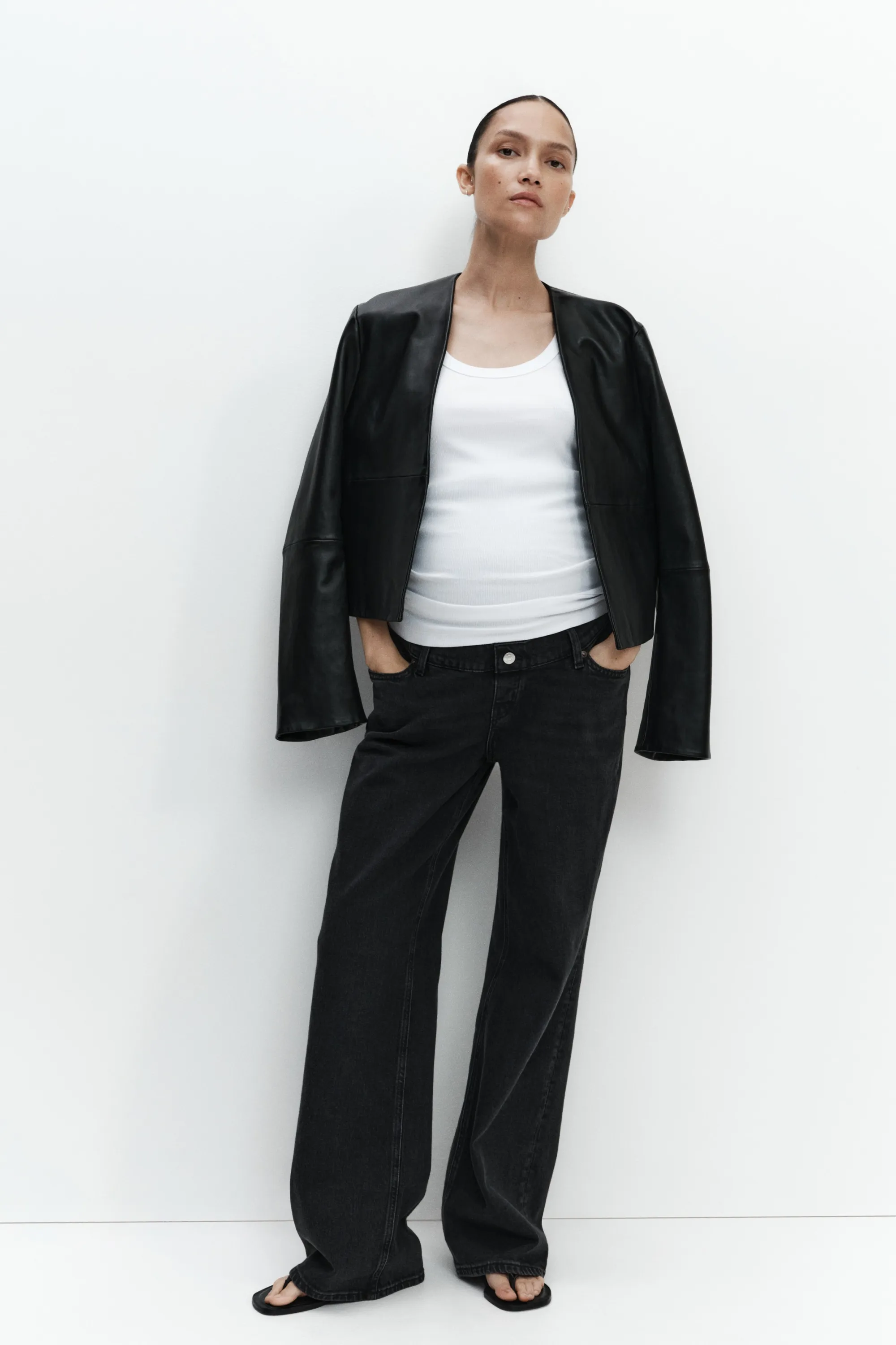 MAMA Jean large - Noir
