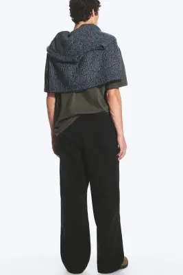Pantalon de jogging ample - Noir — photo 3