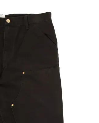Double Knee Pant Black Aged Canvas — photo 3