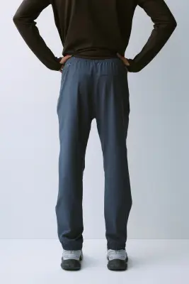 Pantalon jogger de sport Regular Fit DryMove™ - Bleu foncé ancien — photo 3