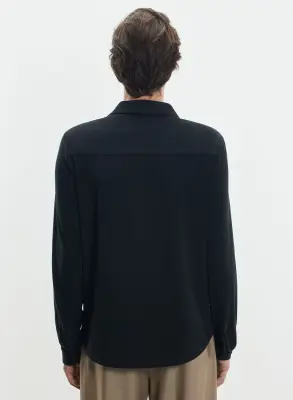 Chemise en coton organique et élasthanne — photo 2