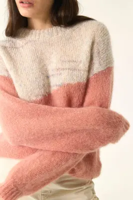 Pull Alison Coing/Brume Ecru — photo 1