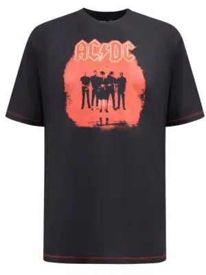 DUKE TEE SHIRT ACDC Noir — photo 5