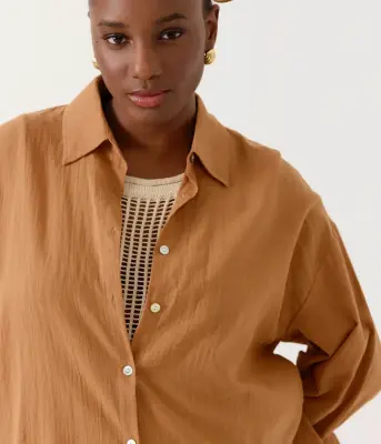 Artlove – Chemise Yerina Caramel — photo 4