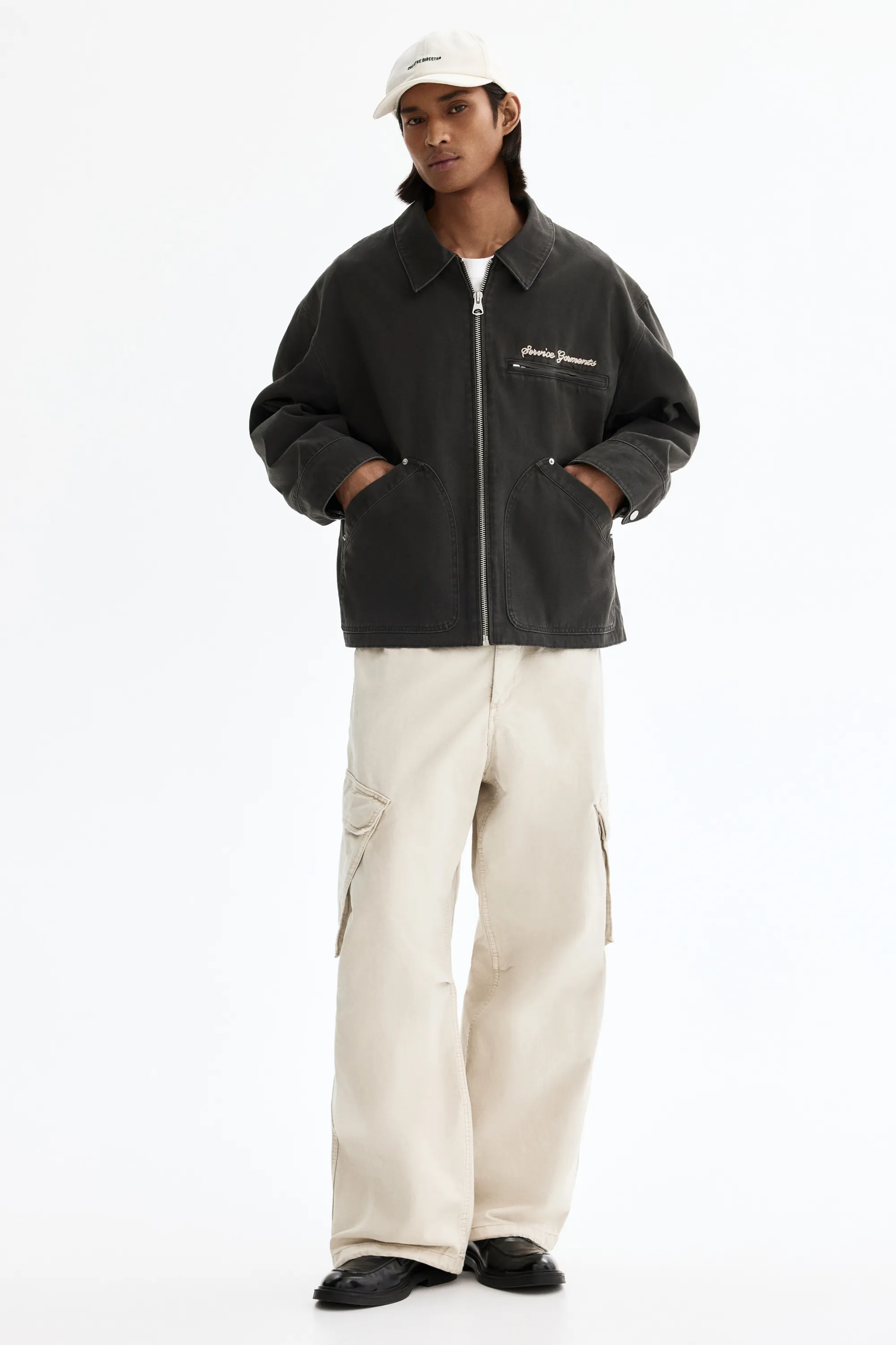 Veste workwear - Gris foncé