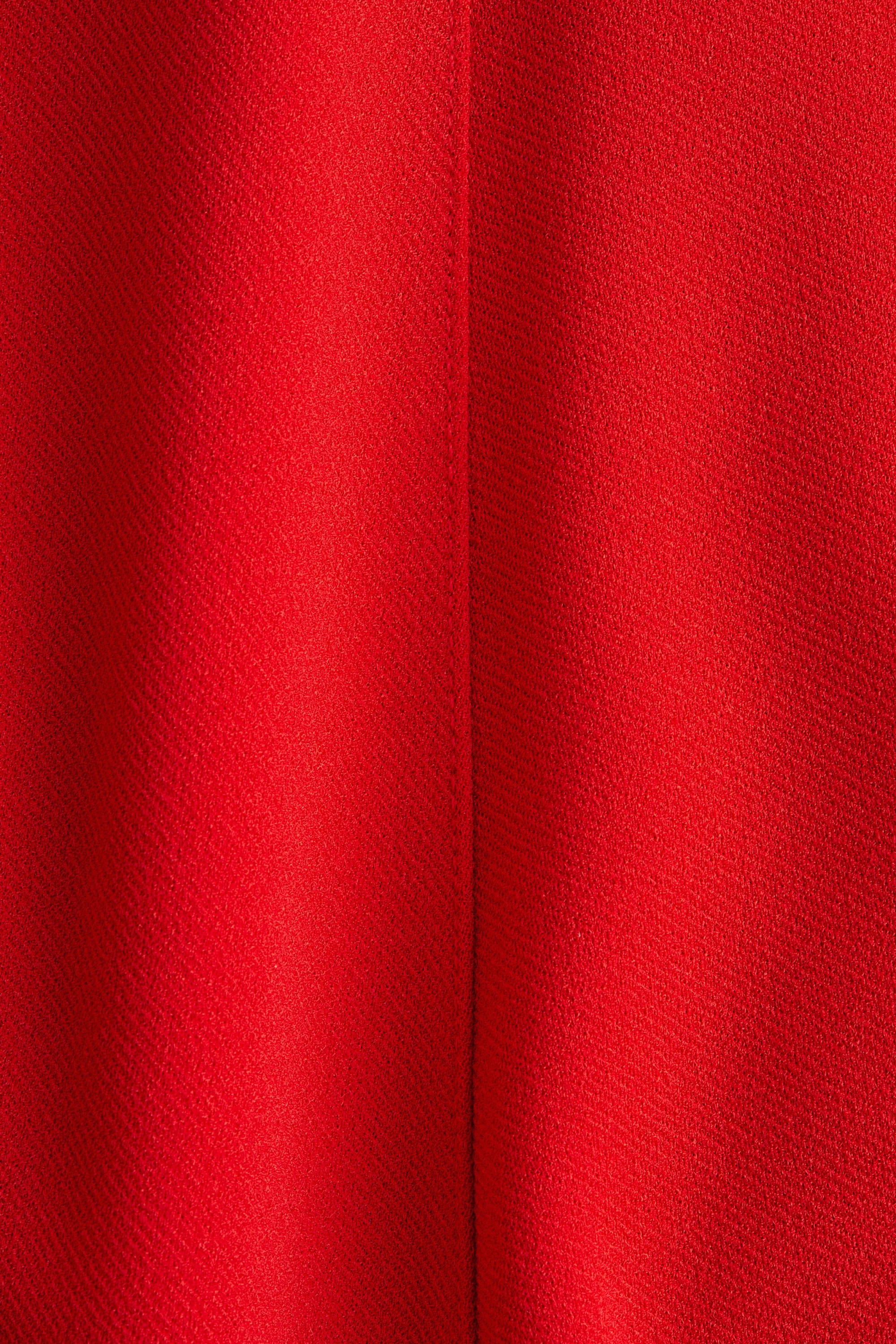 Robe en jersey romanite - Rouge vif