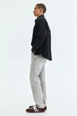 Regular Jeans - Gris denim clair — photo 4