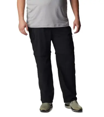 COLUMBIA SILVER RIDGE PANTALON DEUX EN UN SHORT Noir — photo 2