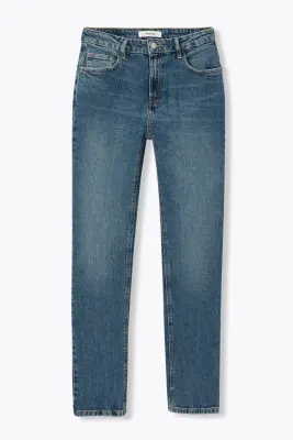 Jean slim taille mi-haute