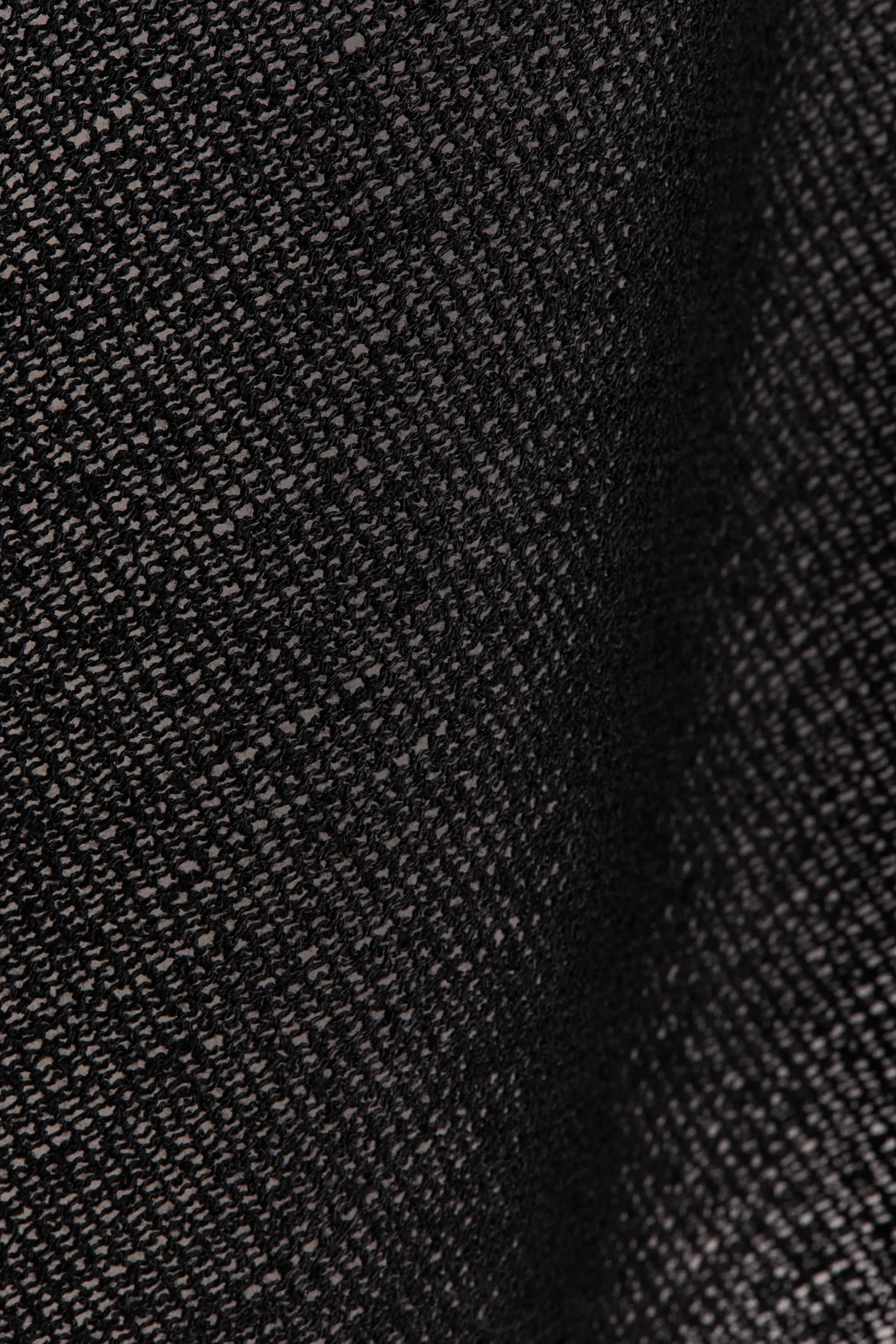 Cape en maille fine - Noir