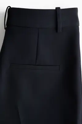 Pantalon Capri avec plis - Bleu marine — photo 4