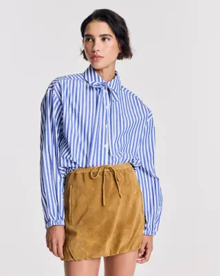 Chemise Ingrid rayures bleu — photo 1