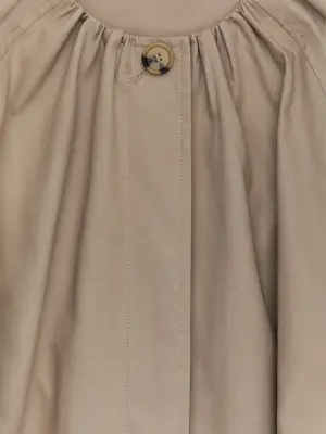Manteau en coton - Beige — photo 2