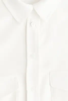 Chemise utility wear - Crème — photo 4