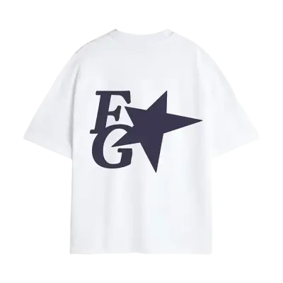 Fakegods Star Boxy Tee White — photo 2