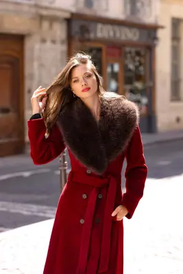 Angelina Faux Fur Coat — photo 5