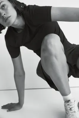 Short de sport superposé avec poche - Mûre de Boysen — photo 1