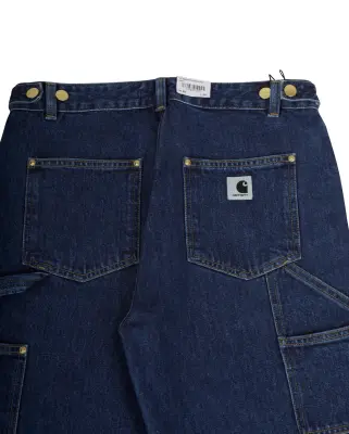 W Nashua Double Knee Pant Smith Denim Blue Stone Washed — photo 5