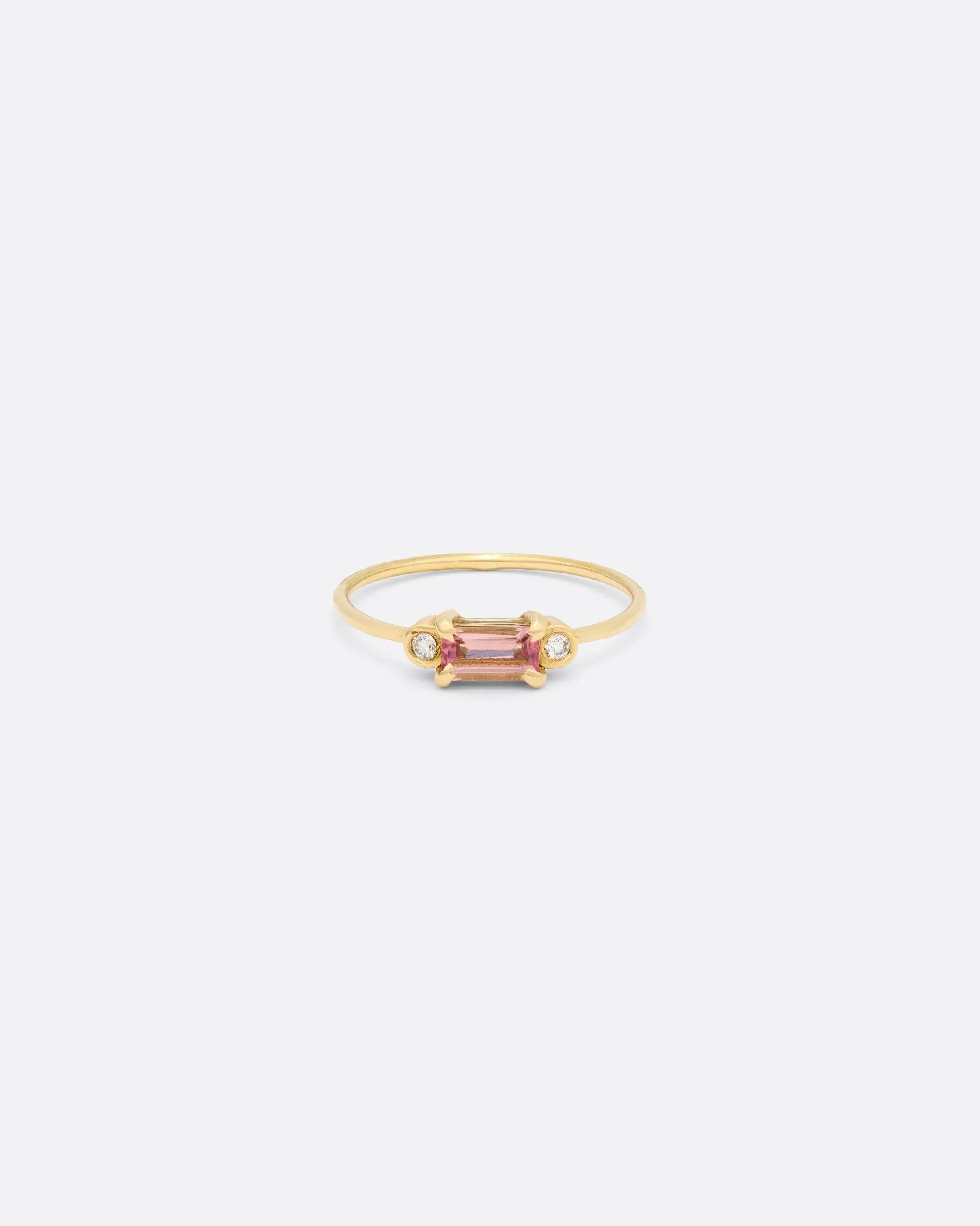 BAGUE DORESS - Or blanc 18 carats
