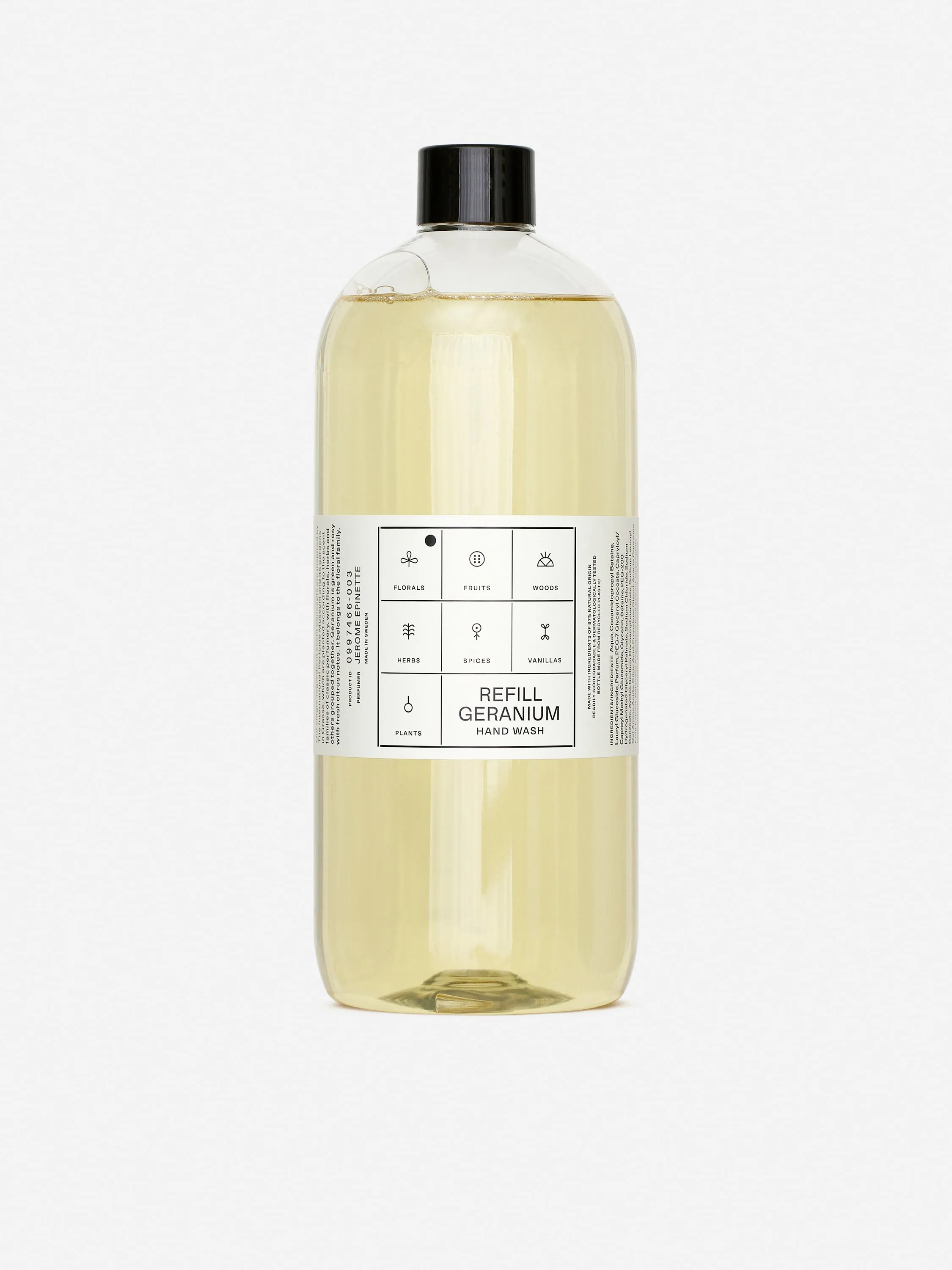 Recharge savon 1 000 ml - Géranium