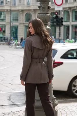 Leanne Short Trench Coat — photo 2