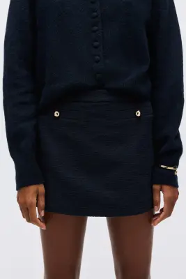 Jupe-short - Bleu marine — photo 2
