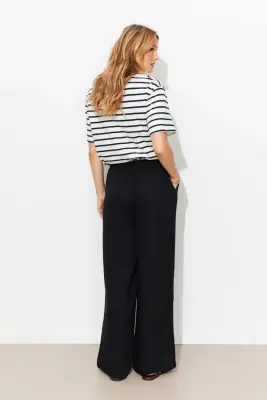 Pantalon large et fluide Femme — photo 4