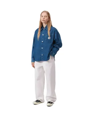 Brandon Pant White Rinsed Femme — photo 4