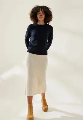 Le pull classique - Bleu électrique — photo 4