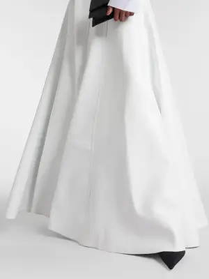 Jupe Long Grace blanc similicuir Prix boutique 980€ Taille XS — photo 5