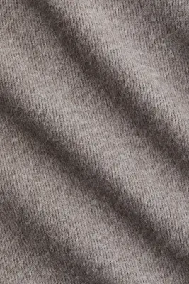 Top loose en maille fine - Taupe — photo 3