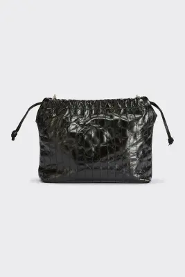 Sac Amaïa froissé noir — photo 3