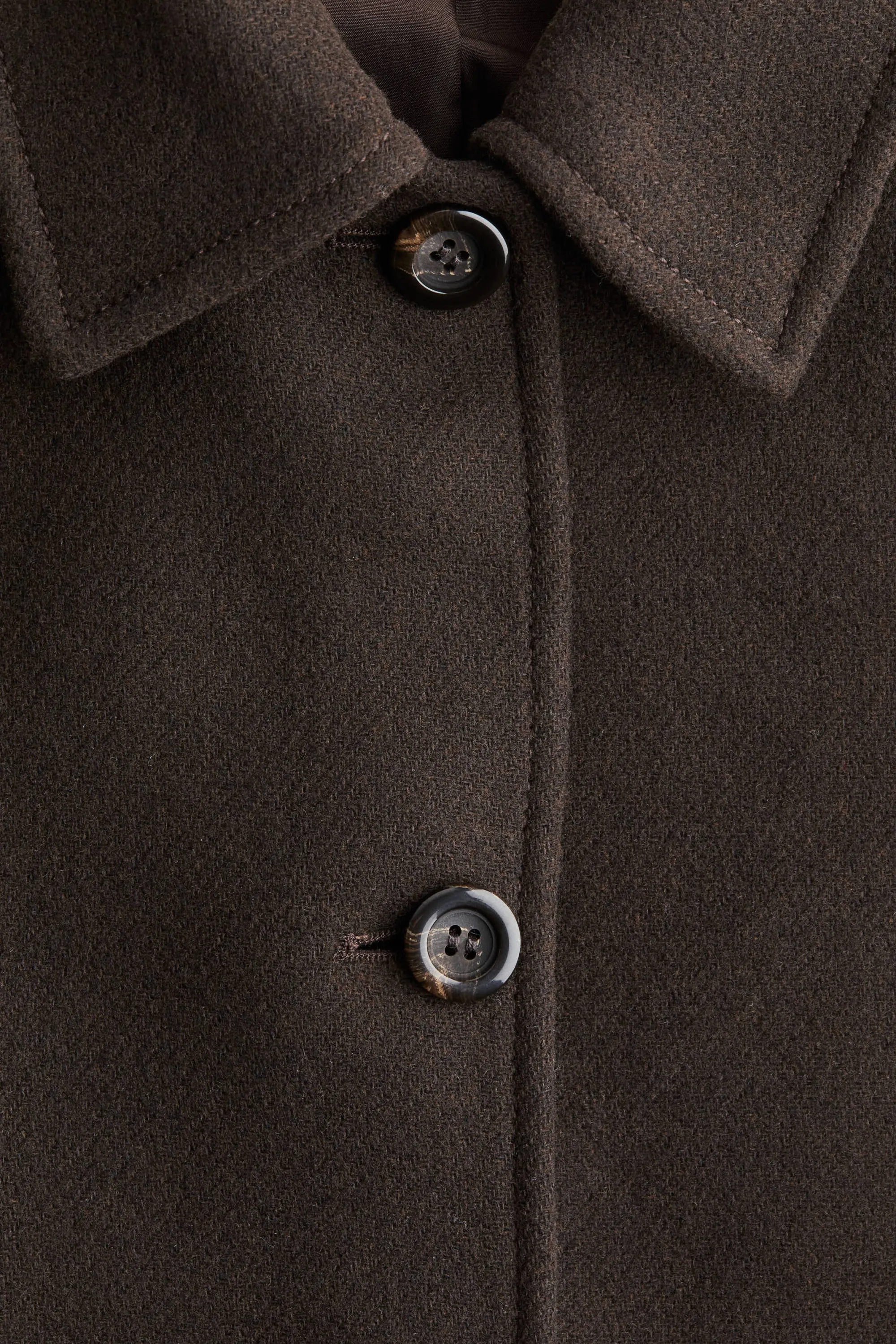 Manteau 3/4 - Marron foncé