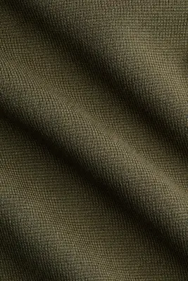 Top à col cheminée - Vert kaki foncé — photo 4